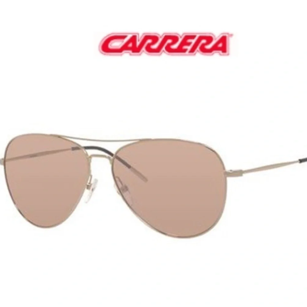 Carrera Aviator Sunglasses with Gold Frame